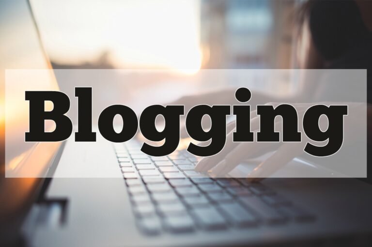 Blogging Course: (3 hours)